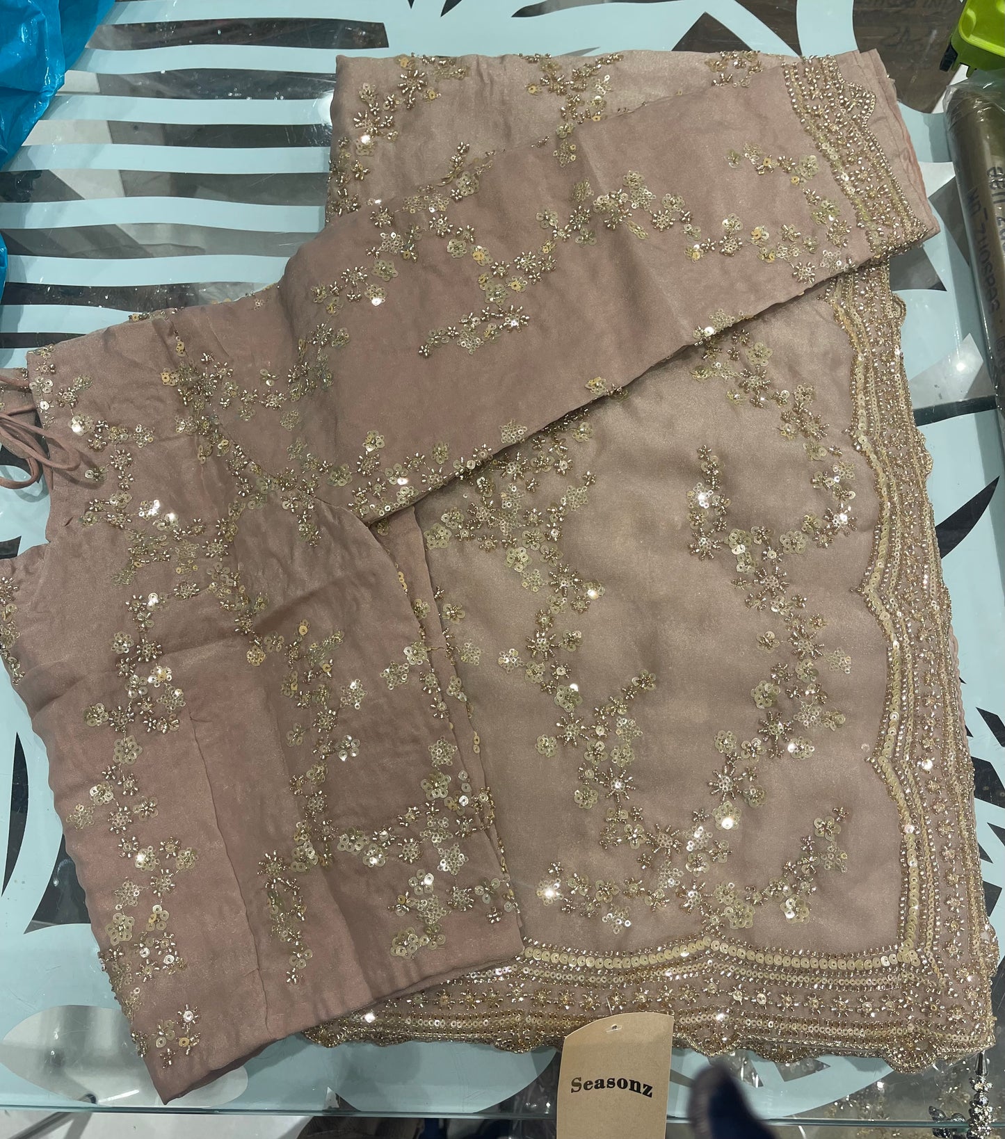 Sequin Saree