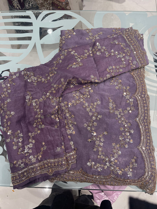 Sequin Saree